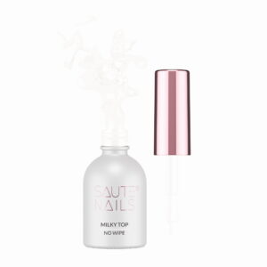 Milky Top No Wipe Saute Nails 8ml