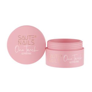 Saute Nails ONE TOUCH Glitter Pink 30g
