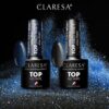 CLARESA Top GLITTER SILVER (no wipe) 5g - Afbeelding 2