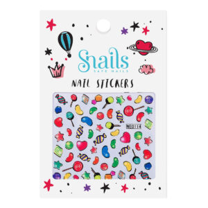 Nagelstickers voor kinderen Snails - Candy Blast