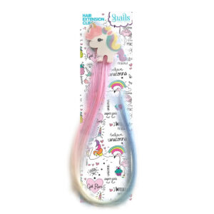 Haarclip met gekleurd plukje Snails - Ponycorn