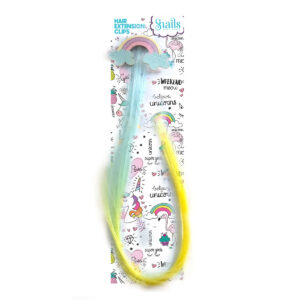 Haarclip met gekleurd plukje Snails - Rainbow