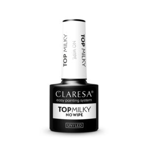 Claresa Milky Top – Semi-transparante hybride topcoat 5g